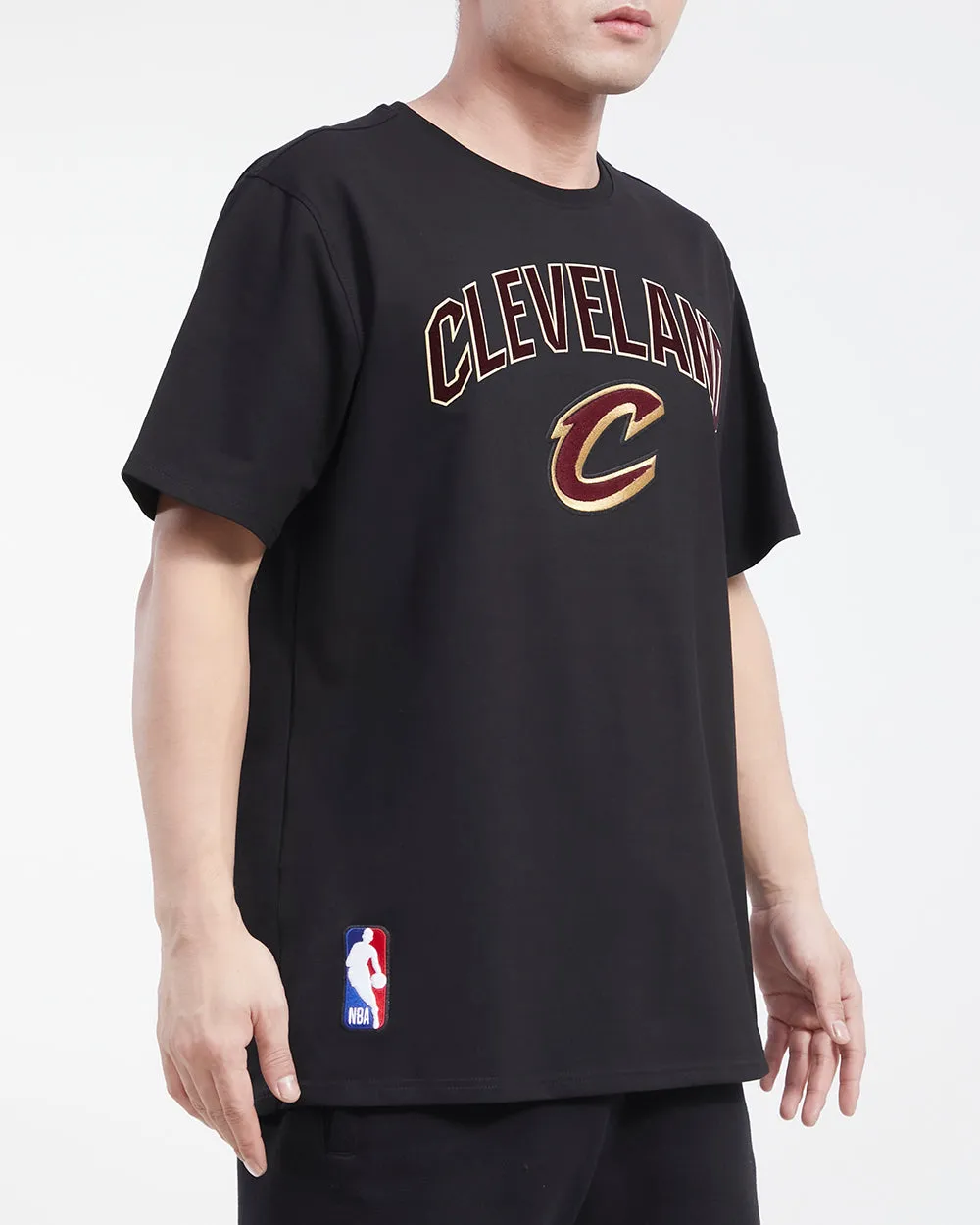 CLEVELAND CAVALIERS CLASSIC BRISTLE SJ TEE (BLACK)