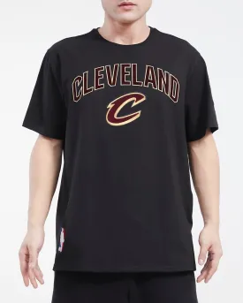 CLEVELAND CAVALIERS CLASSIC BRISTLE SJ TEE (BLACK)