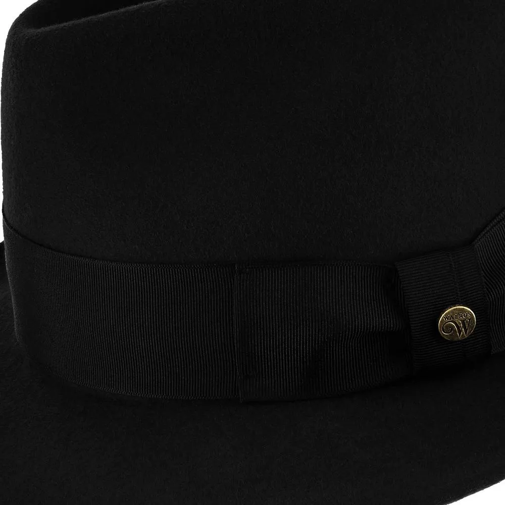 Compass - Walrus Hat Diamond Crown Wool Felt Fedora Hat