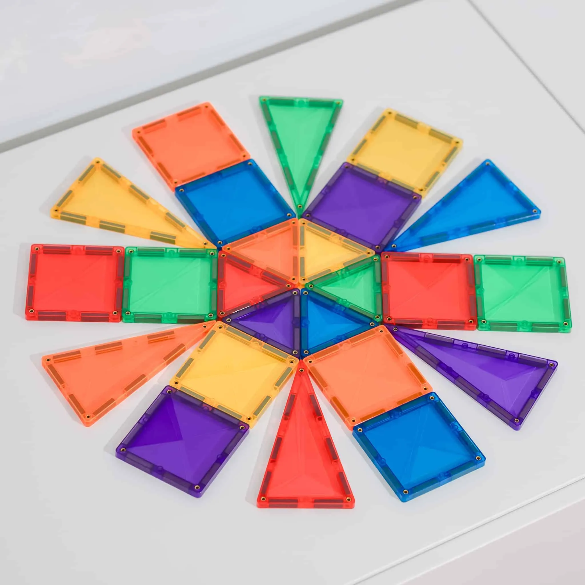 Connetix Tiles - Mini Pack 24 pc - Rainbow