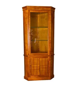 Corner Display Cabinet, Door Below