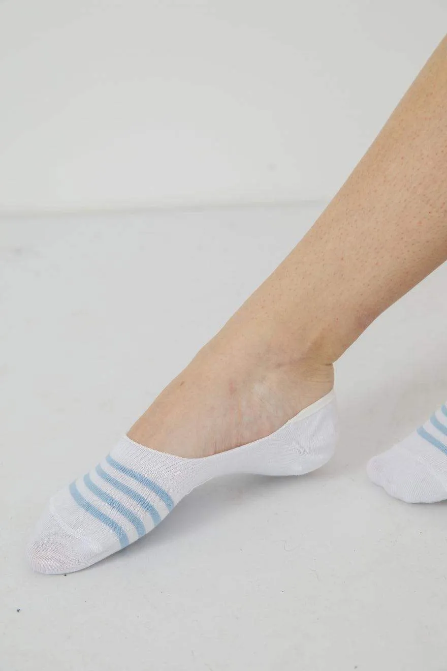 Cotton Invisible Socks - 3 Pairs