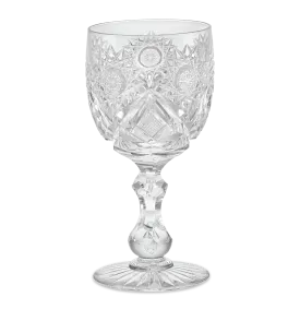 Cut Glass Goblet in the Middlesex Pattern