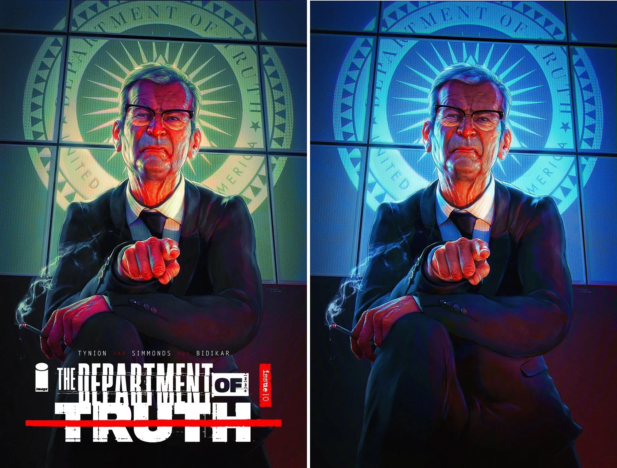 DEPARTMENT OF TRUTH 10 TIAGO DA SILVA OSWALD VARIANTS