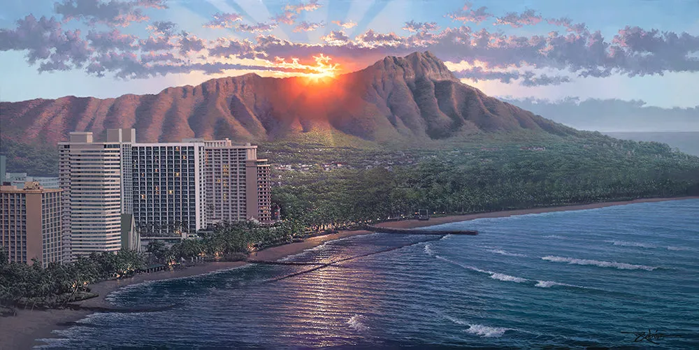 Diamond Head Radiance by Rodel Gonzalez