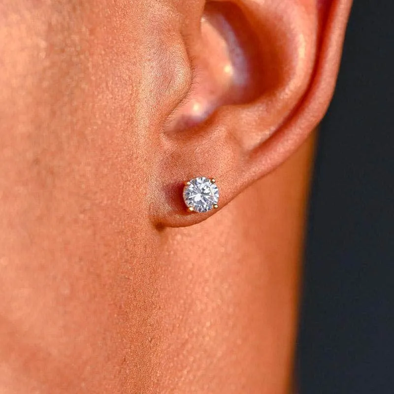 Diamond Stud Earrings