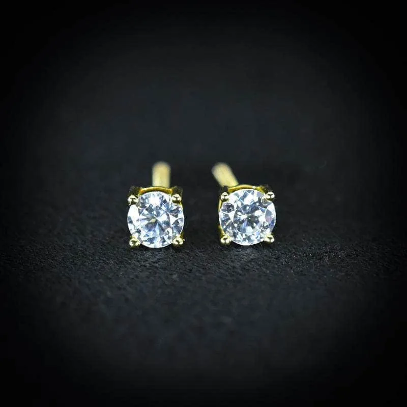 Diamond Stud Earrings