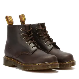 Dr. Martens 101 YS Crazy Horse Dark Brown Boots