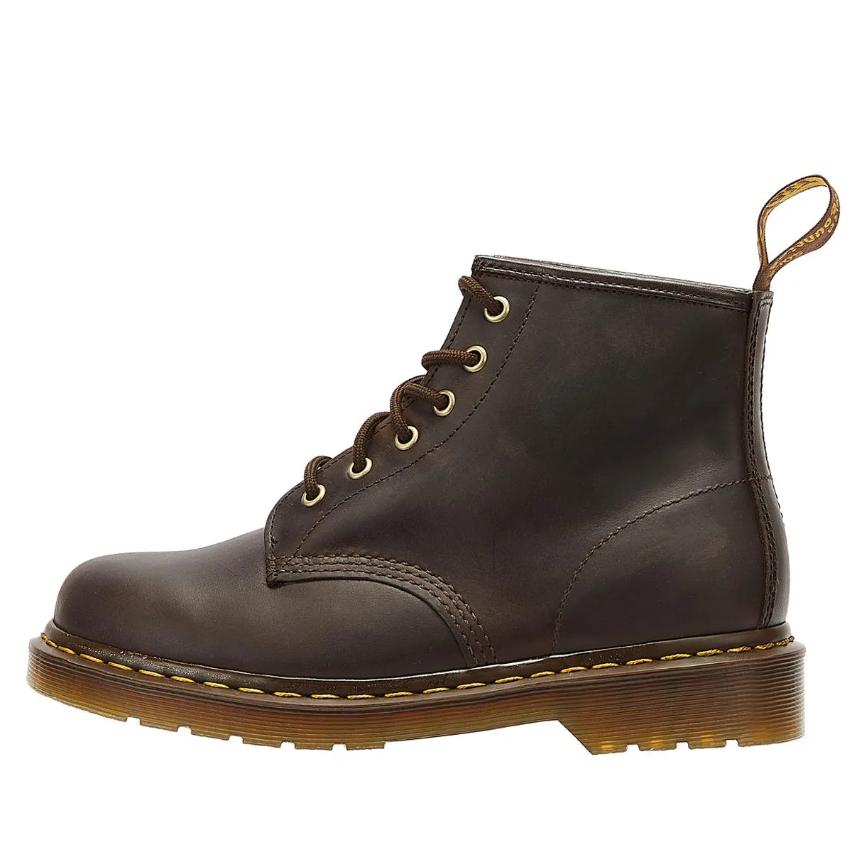 Dr. Martens 101 YS Crazy Horse Dark Brown Boots