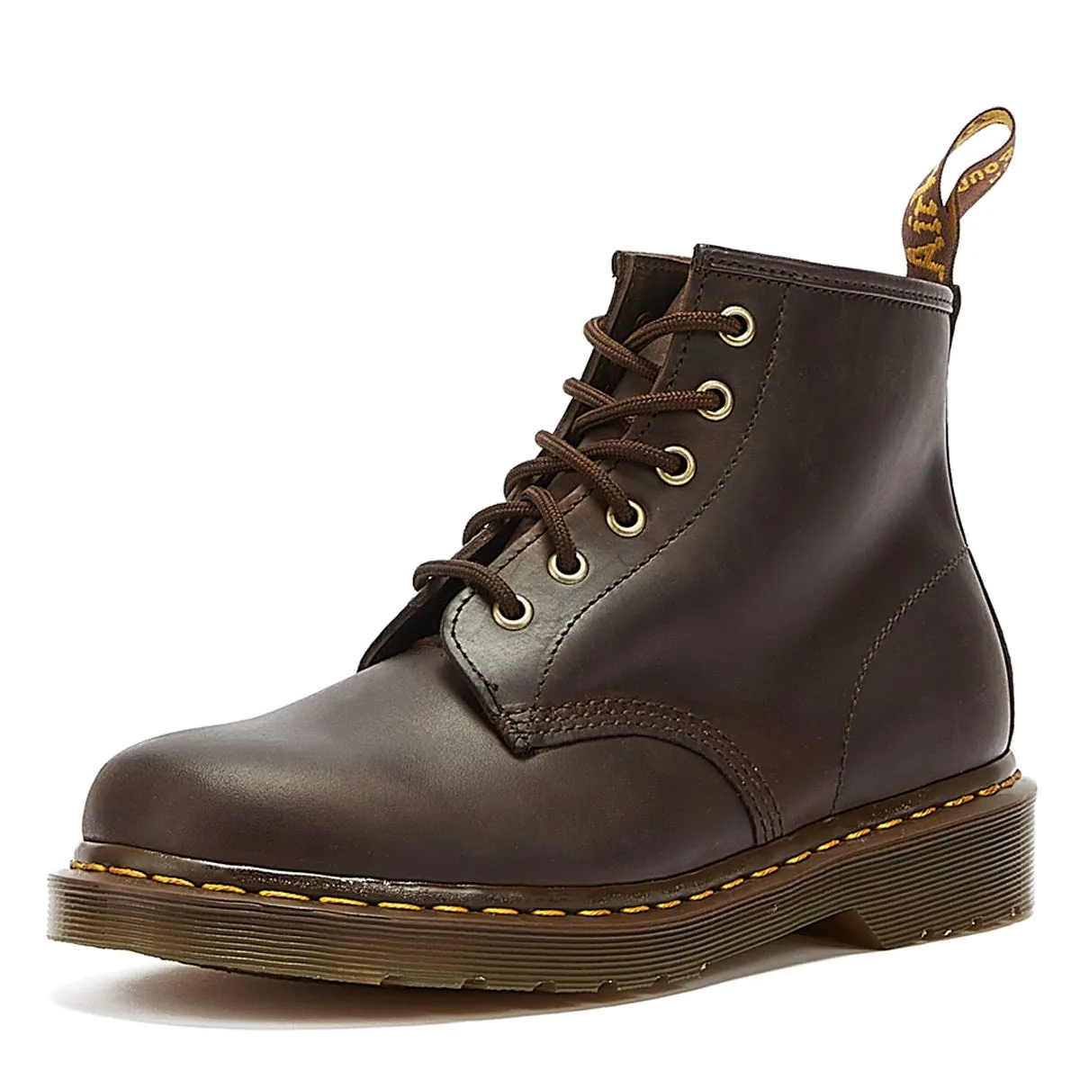 Dr. Martens 101 YS Crazy Horse Dark Brown Boots