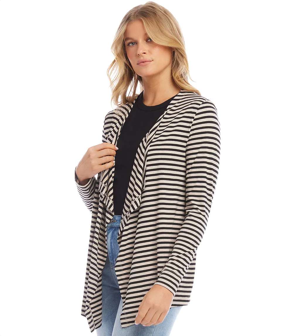 Drape Front Cardigan