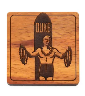 Duke Koa Coaster – Waikiki Statue