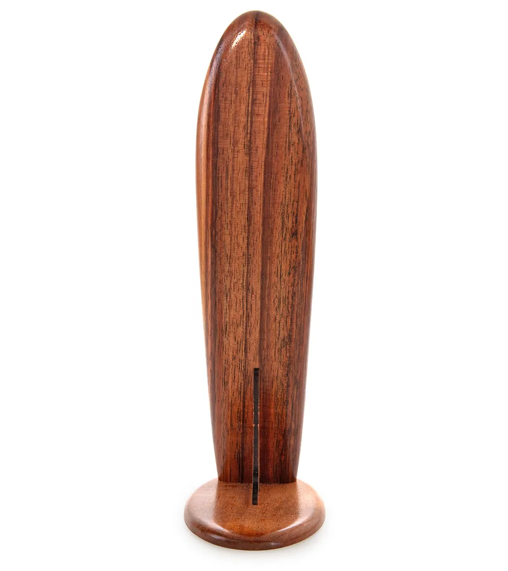 Duke Koa Surfboard Clock – Standing