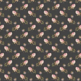 Fabric COAL CLOVER from Moonstone Collection by Edyta Sitar for Andover, A-9451-K