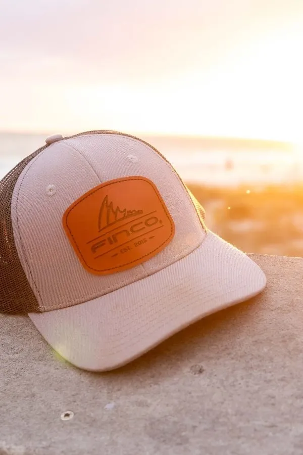 Finco Original Leather Trucker Hat