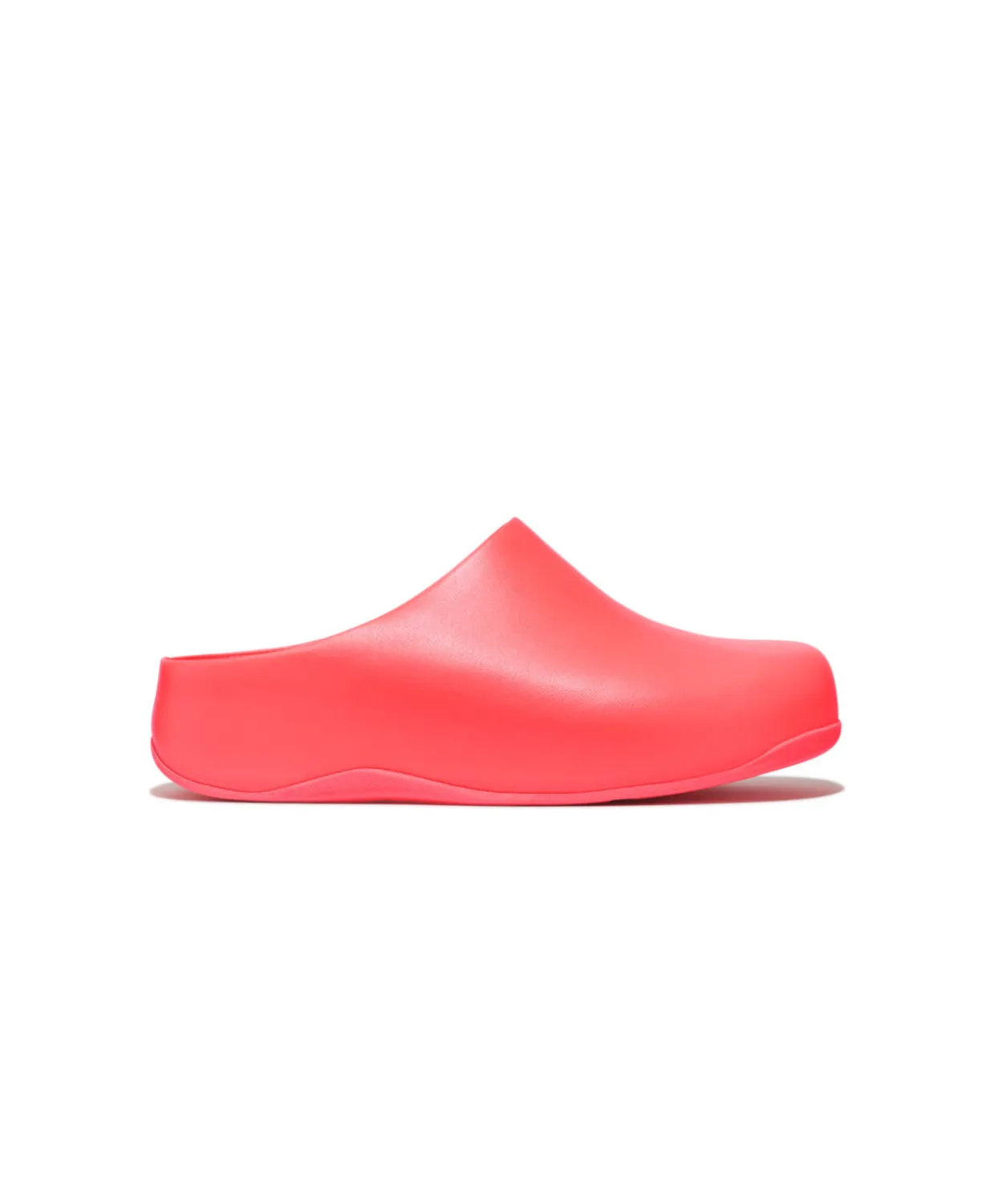 Fitflop Shuv x Roksanda Leather Clog Fluro Pink