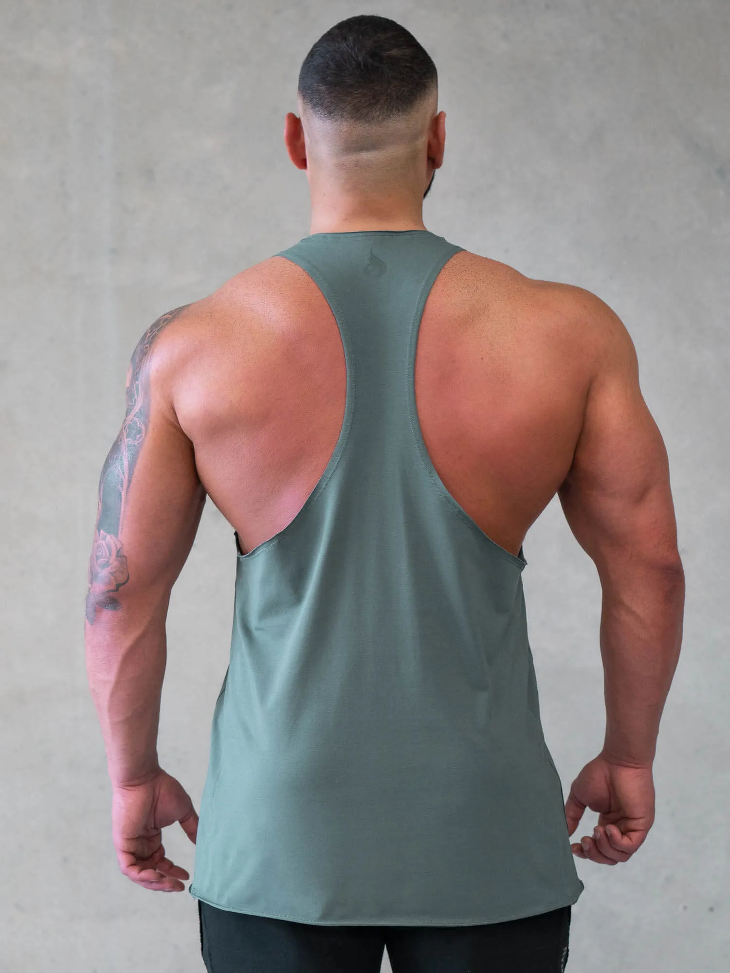 Force Stringer T-Back - Fern Green