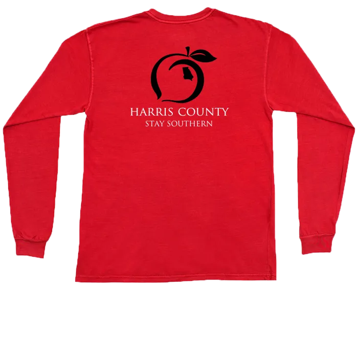 Harris County Long Sleeve Hometown Tee