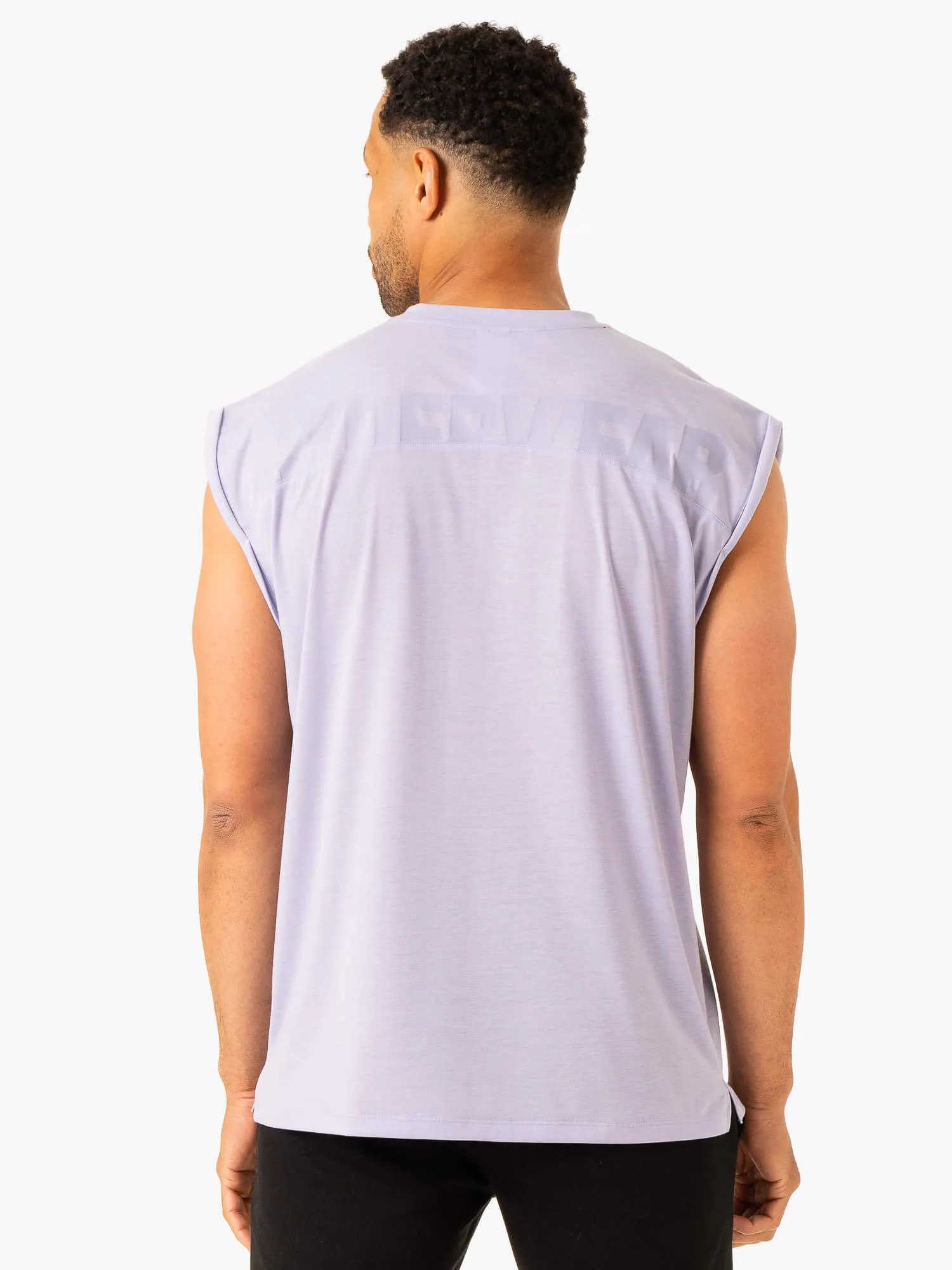 Heritage Wide Cut Tank - Lavender