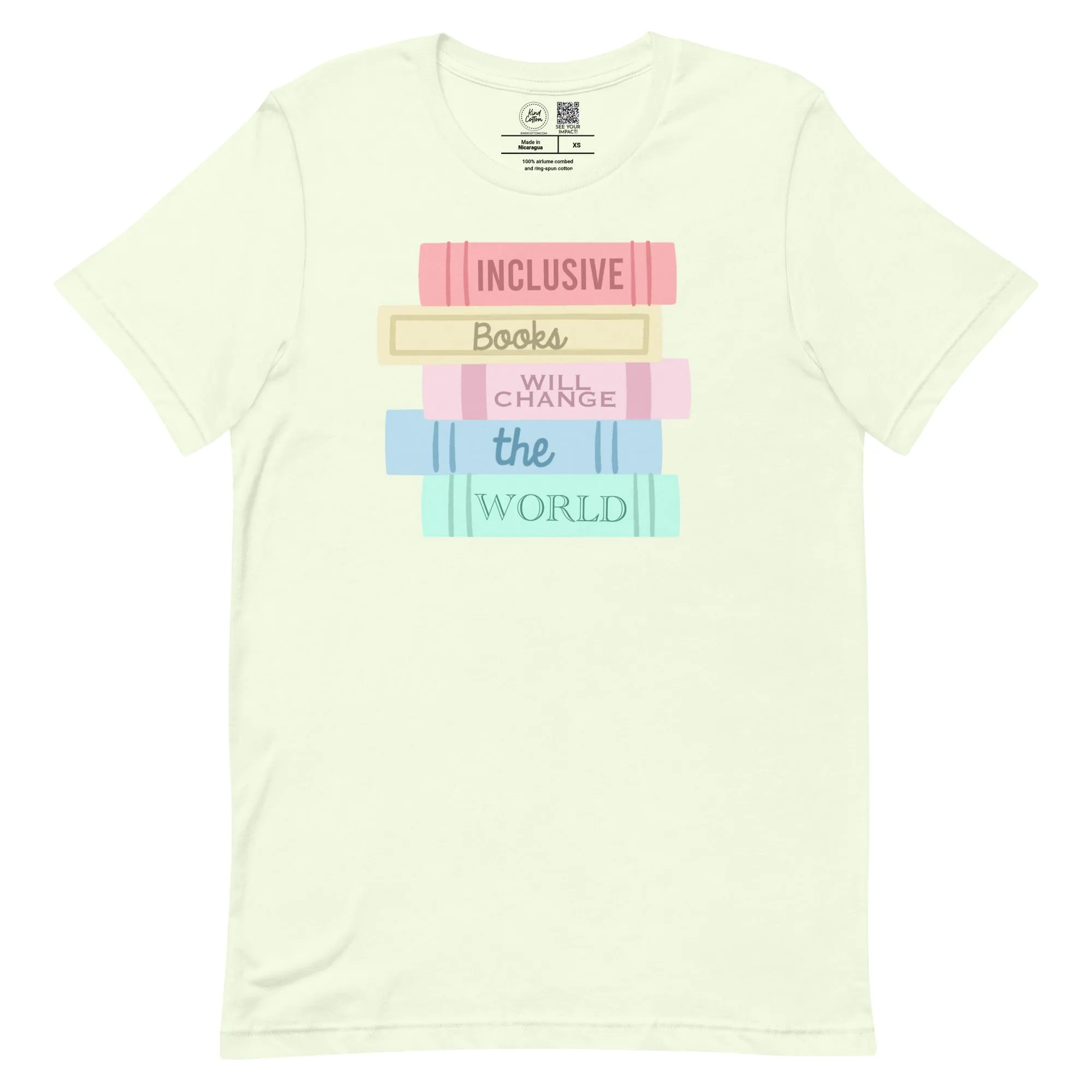 Inclusive Books Stack Classic Tee