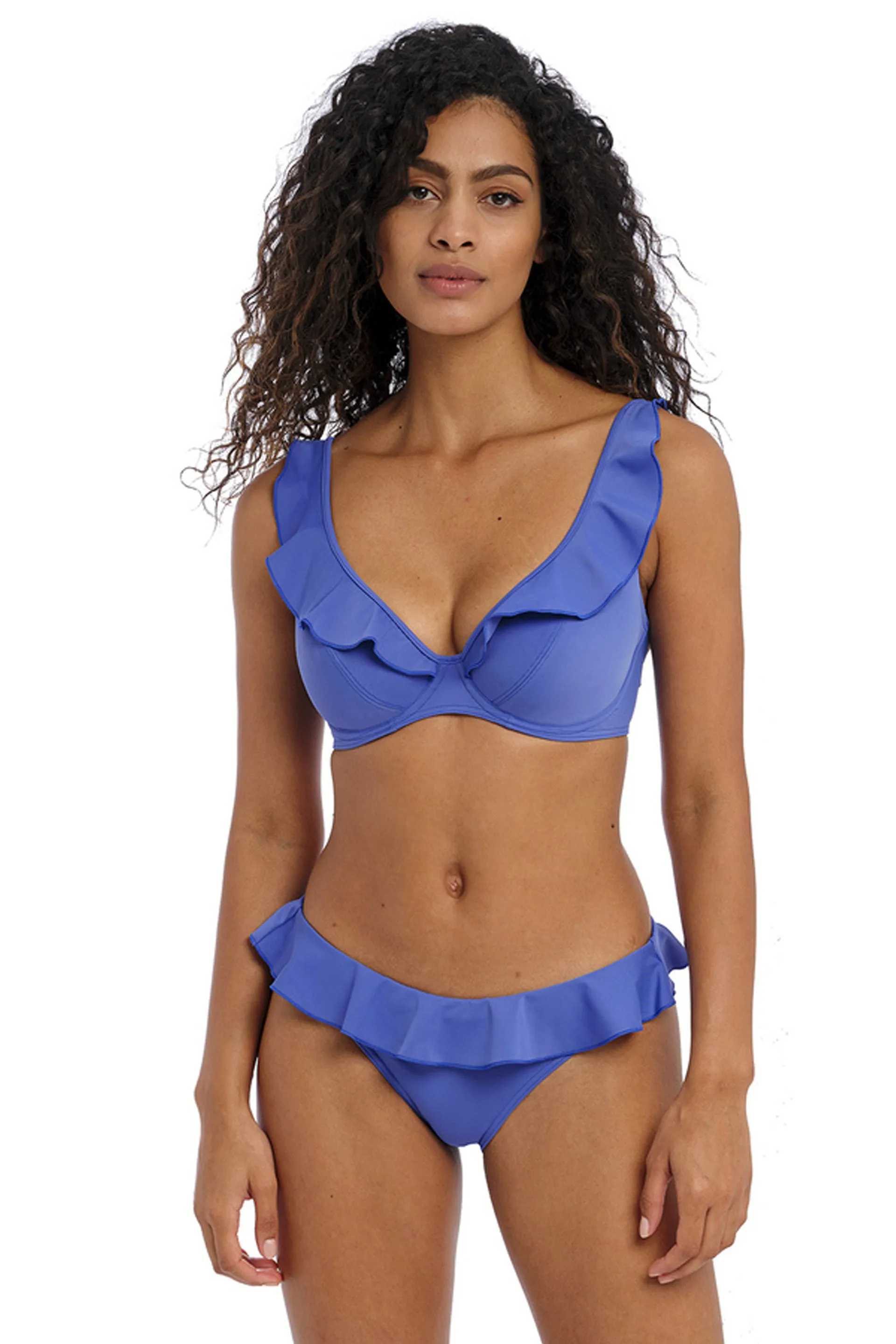 Jewel Cove Italini Bikini Brief Plain Azure