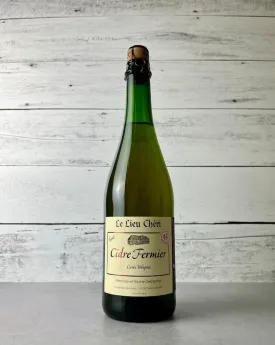 Le Lieu Chéri - Cidre Fermier Brut (750 mL)