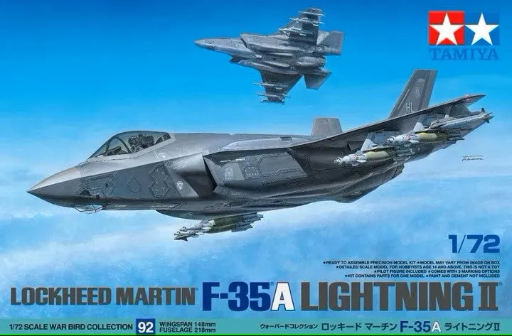 Lockheed Martin F-35A Lightning II (1/72)