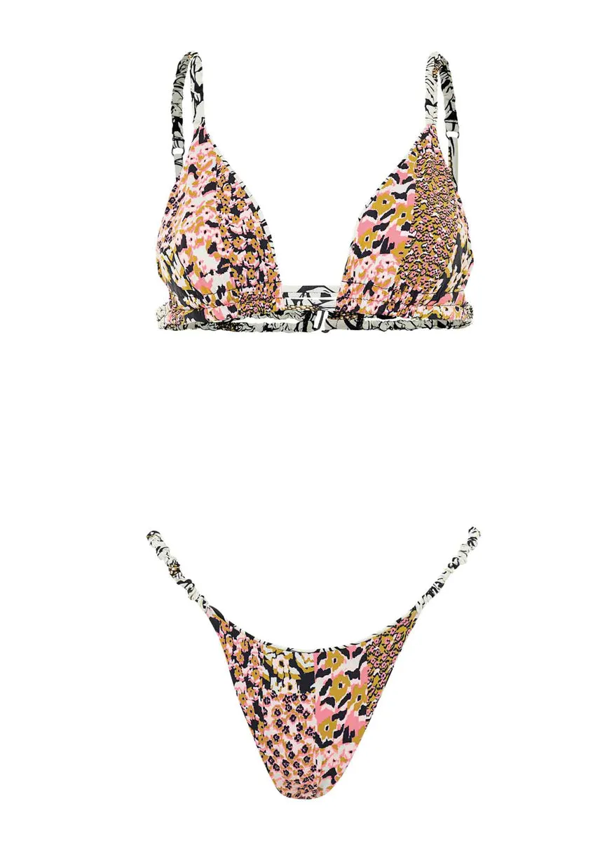 Maaji Daisy Floral Hazel Single Strap Bikini Bottom