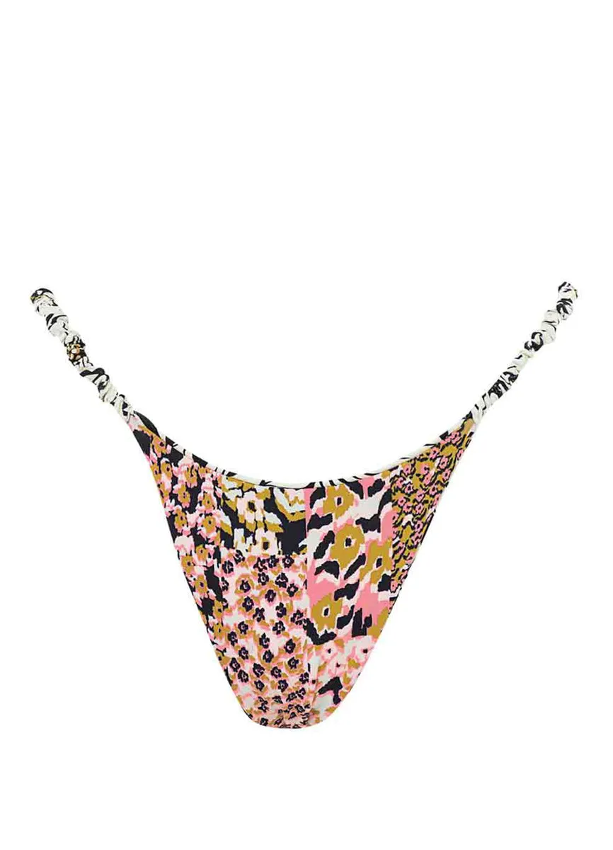 Maaji Daisy Floral Hazel Single Strap Bikini Bottom