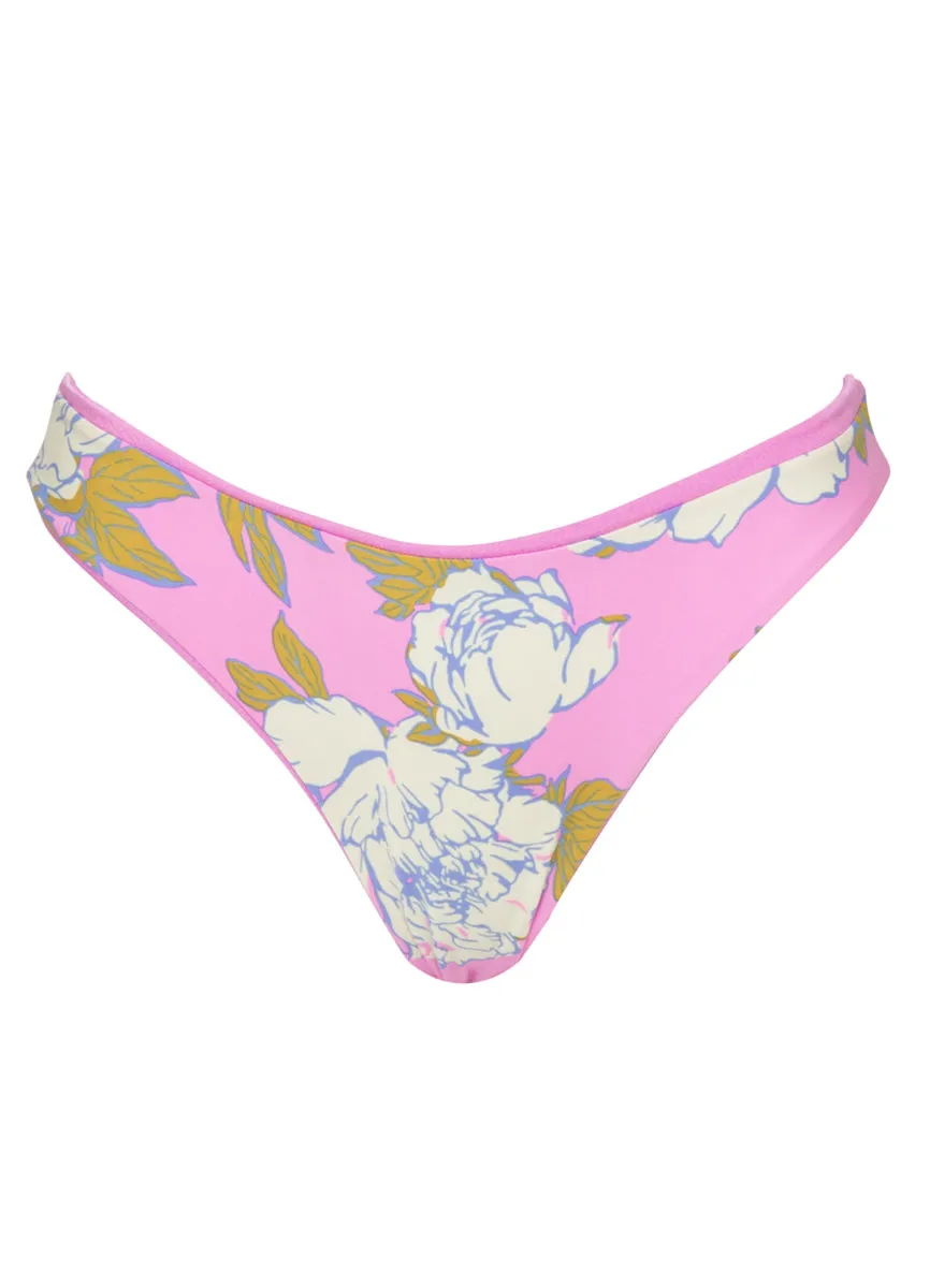 Maaji Fondant Pink Sublimity Regular Rise Classic  Bikini Bottom