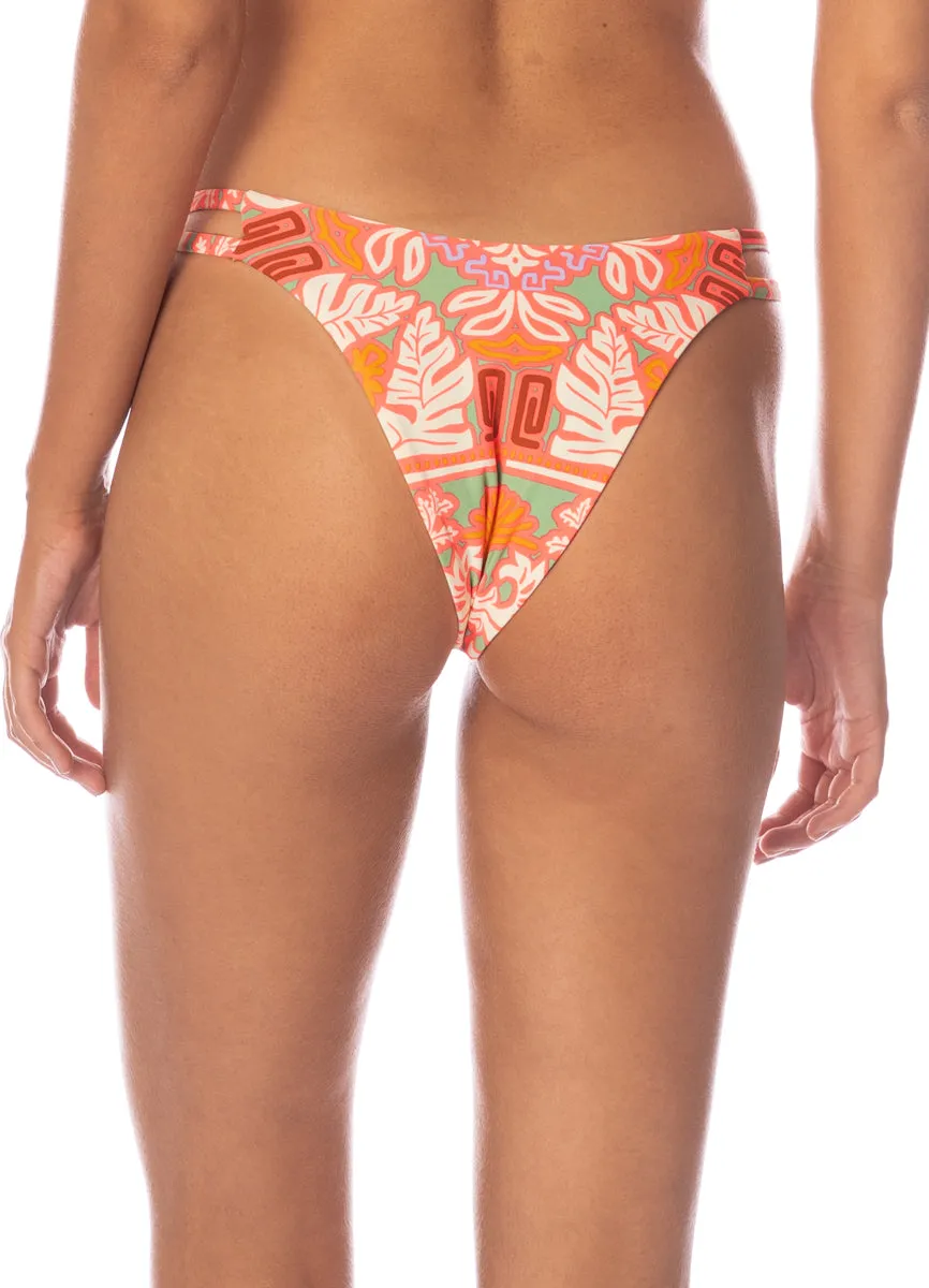 Maaji Kaleidoscope Splenia Regular Rise Thin Side Bikini Bottom