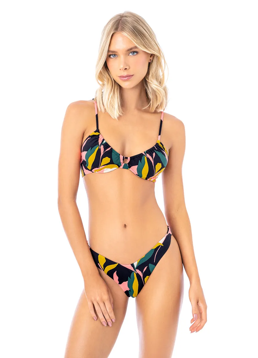 Maaji Lush Leaves Splendour High Leg Bikini Bottom