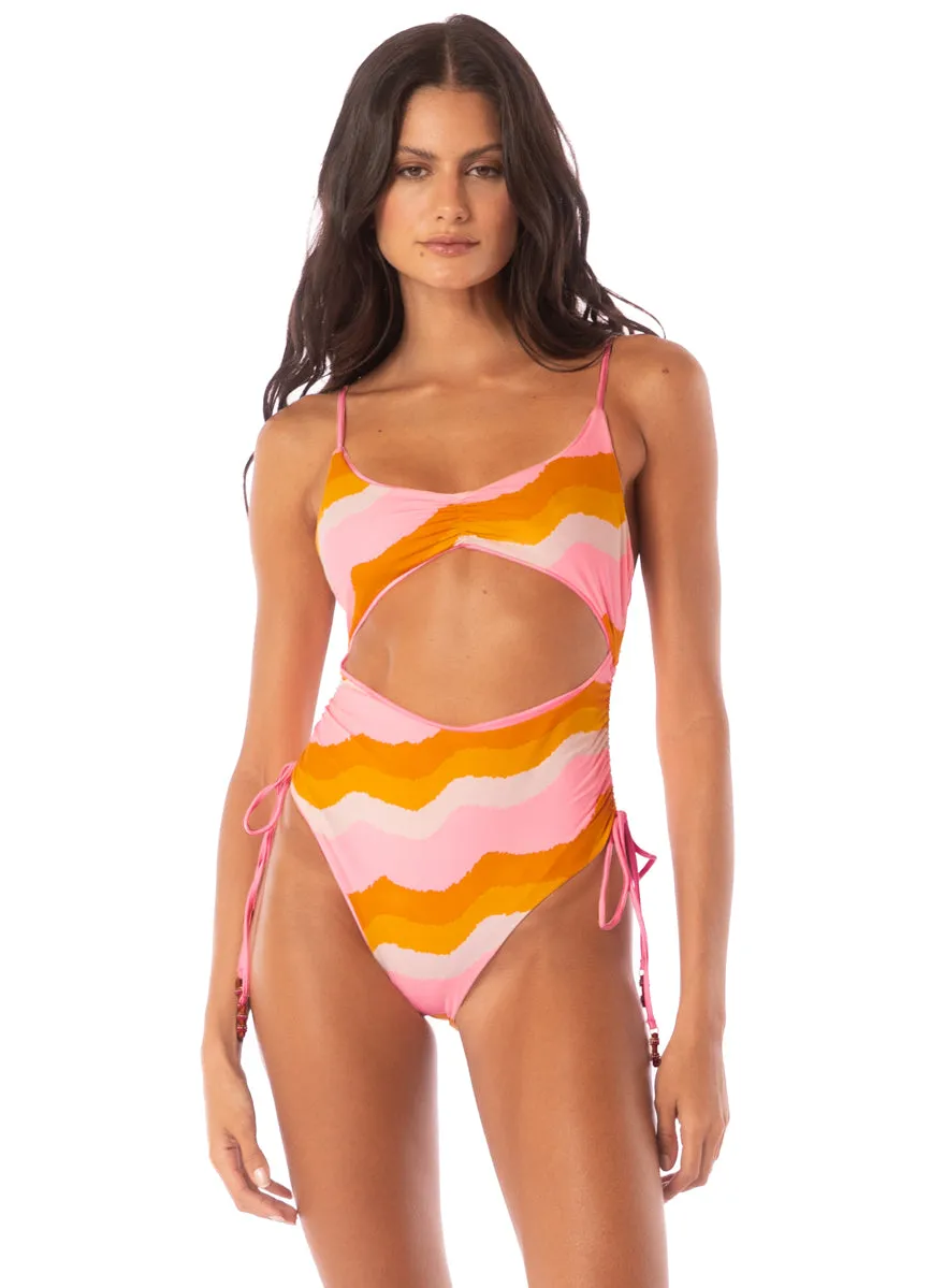 Maaji Orchid Pink Kai Cut Out One Piece