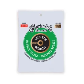 Martin Authentic Acoustic Marquis Silked Strings, 12/54 Phosphor Bronze