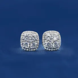 Mens Stud Diamond Earrings