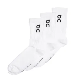 On Logo Sock 3-Pack White