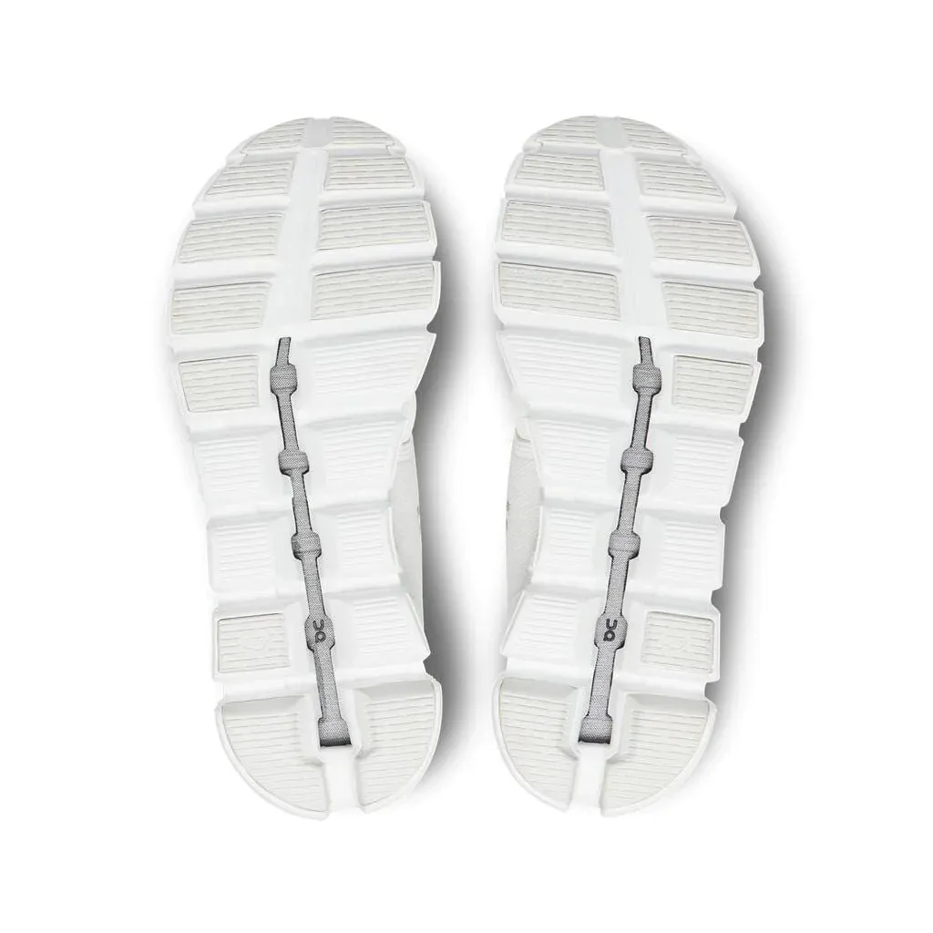 On Running Cloud 5 (Womens) - Undyed-White/White