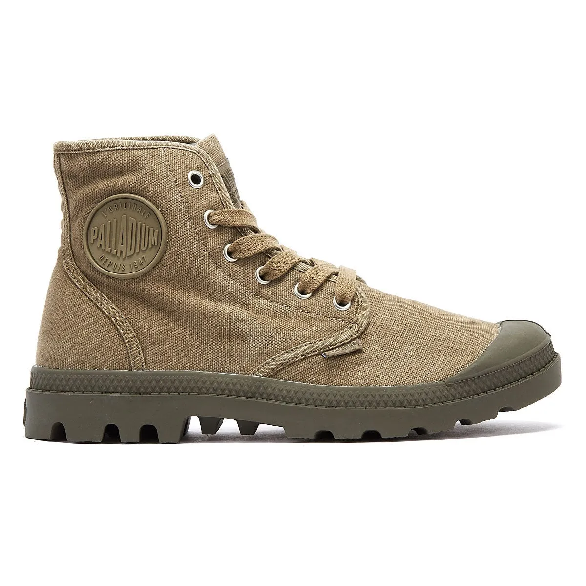 Palladium Pampa Hi Mens Dusky Green Boots