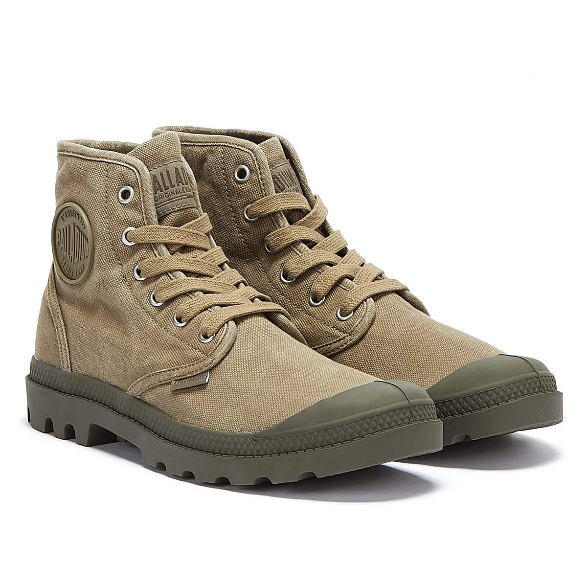 Palladium Pampa Hi Mens Dusky Green Boots