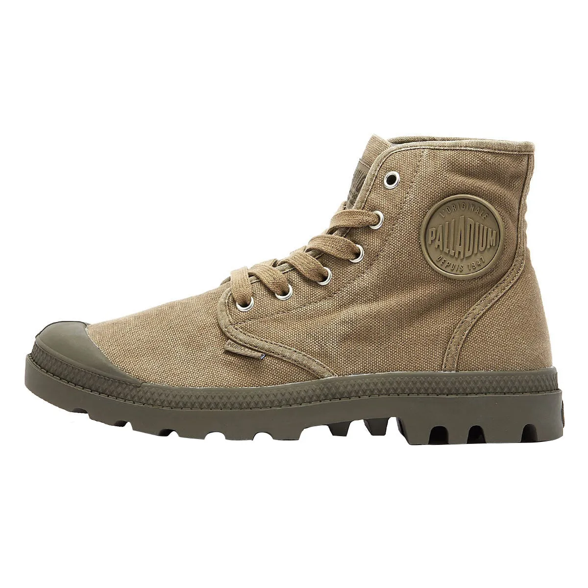 Palladium Pampa Hi Mens Dusky Green Boots