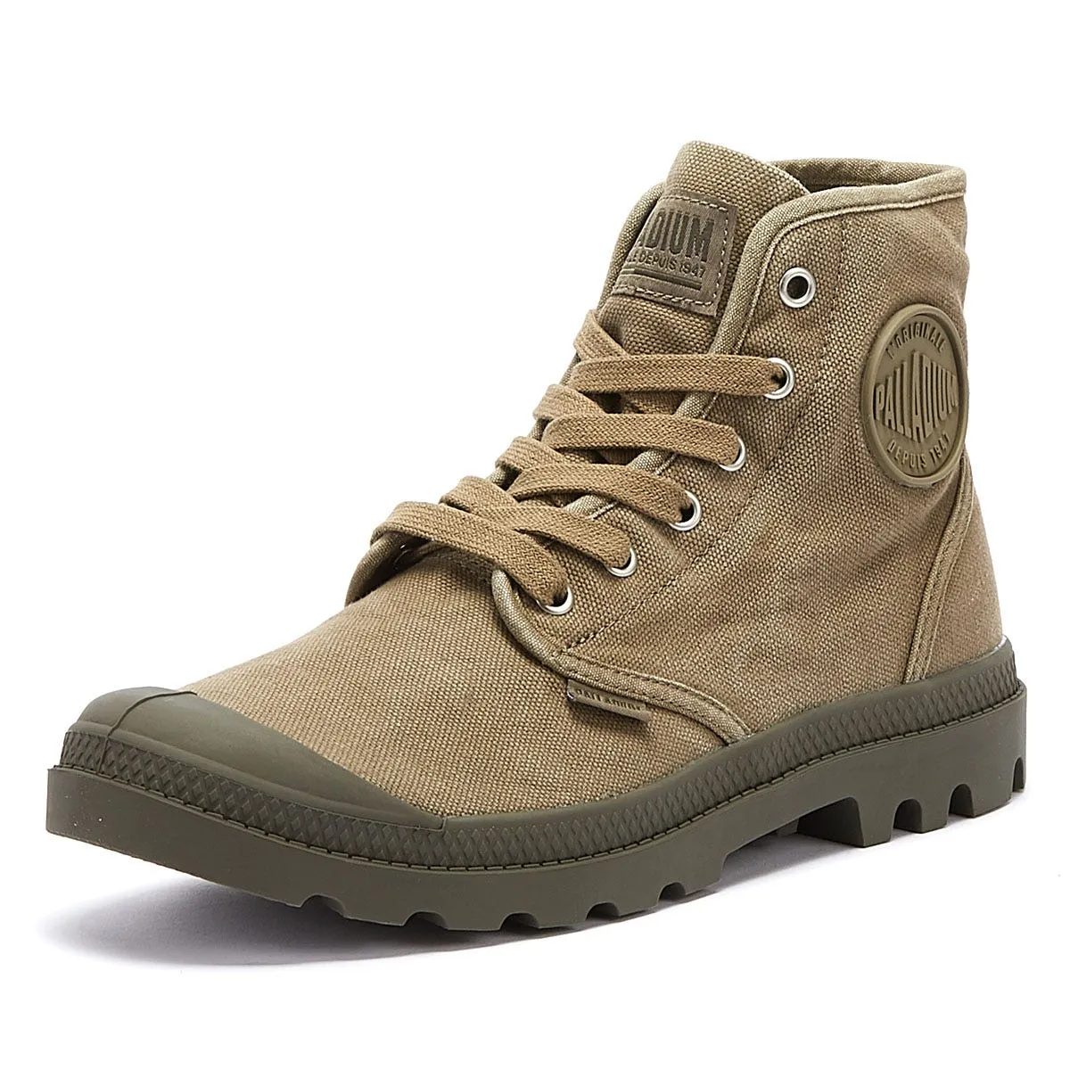 Palladium Pampa Hi Mens Dusky Green Boots