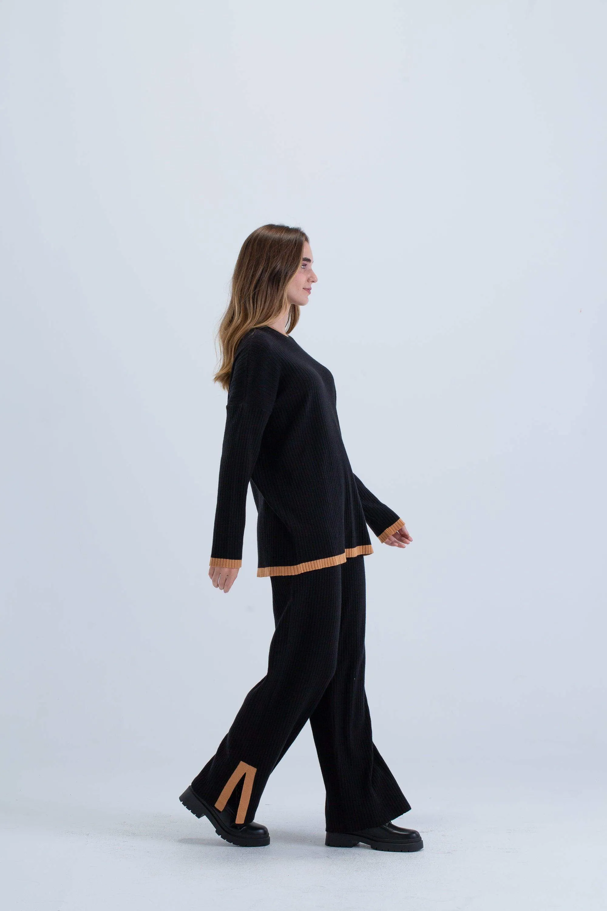 Piping Edges Loungewear Set