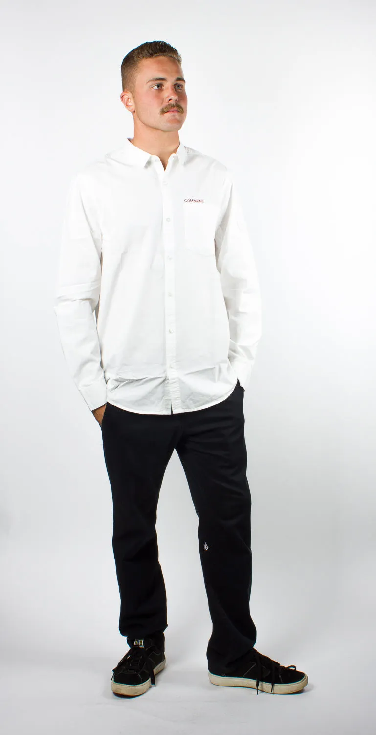 Polymer X Commune Capital Essential L/S White