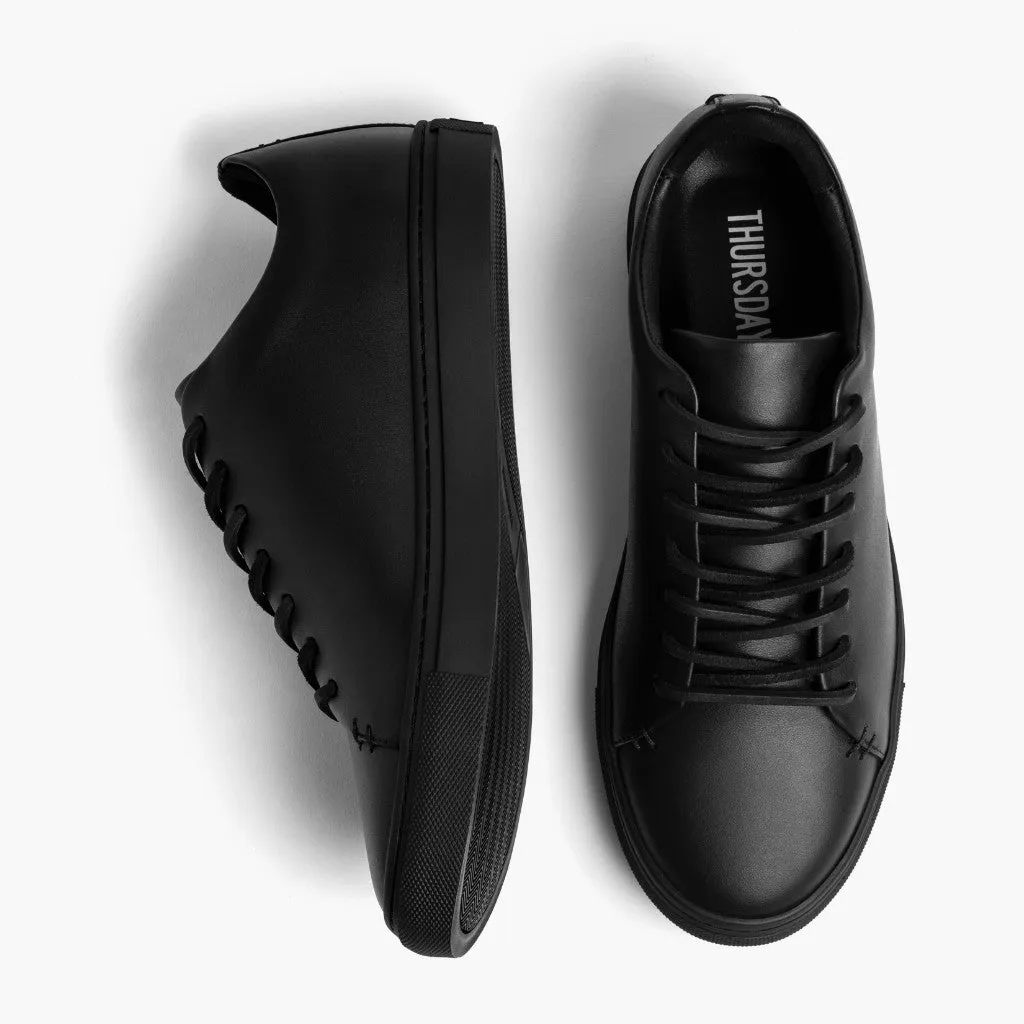 Premier Low Top | Black Vachetta