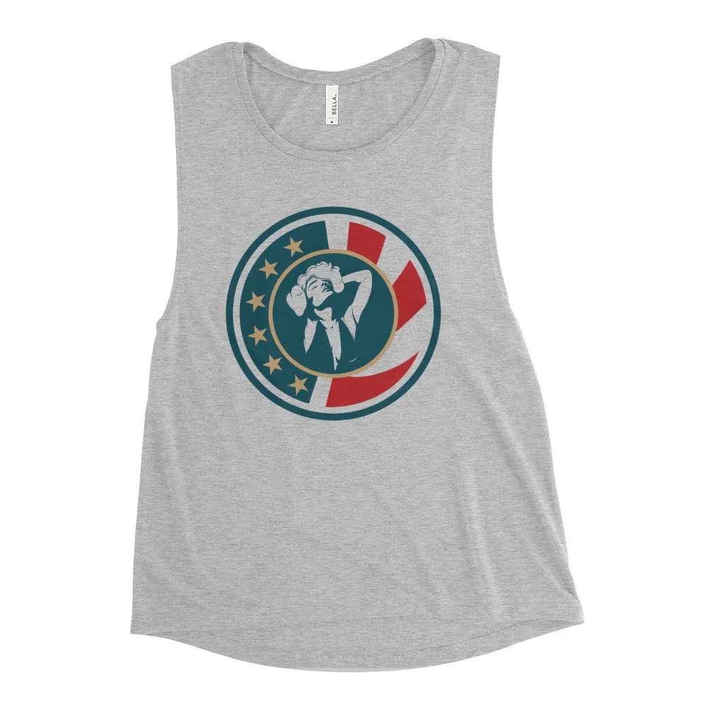 Presidential Lady Badge Ladies’ Muscle Tank