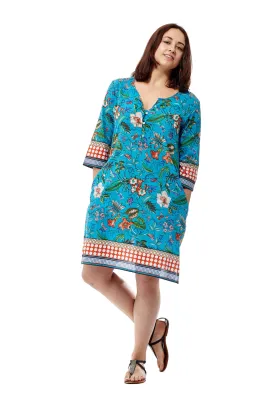 Printed Voile Cover Up