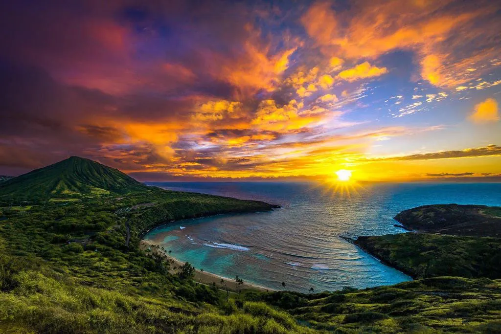 "Hanauma Bay" Wooden Jigsaw Puzzle