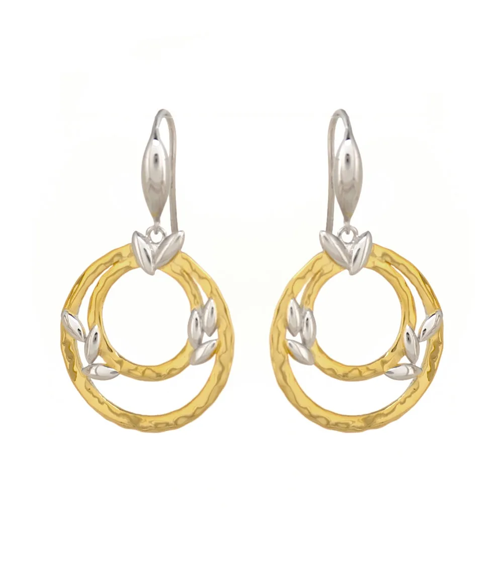 "Ola" Circle of Life Fishhook Earrings