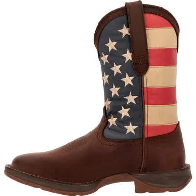 Rebelâ by DurangoÂ Patriotic PullOn Western Flag Boot