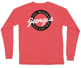 Retro Georgia Long Sleeve Tee